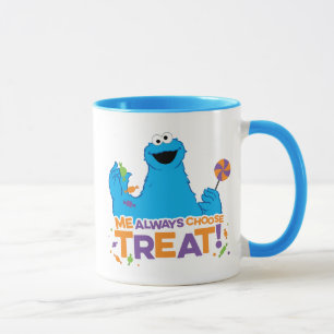 Mug Cookie Monster - Moi toujours choisir friandise