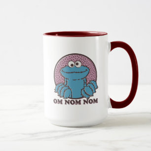 Mug Cookie Monster   Om Nom Nom