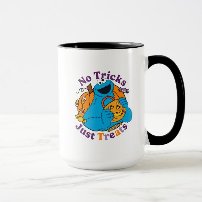 Mug Cookie Monster | Pas de farces, juste des friandis (Droite)