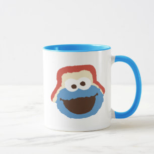 Mug Cookie Monster Woodland Face