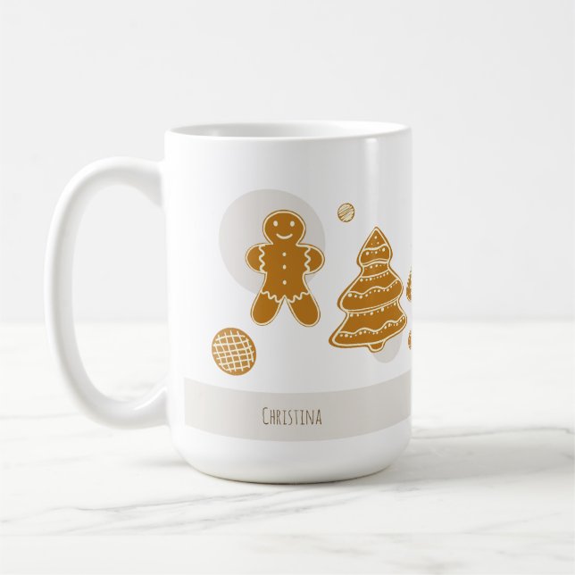 Mug Cookies de pain d'épices (Gauche)