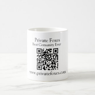 Mug Cookies d'entreprise de code QR, Cookies de code Q
