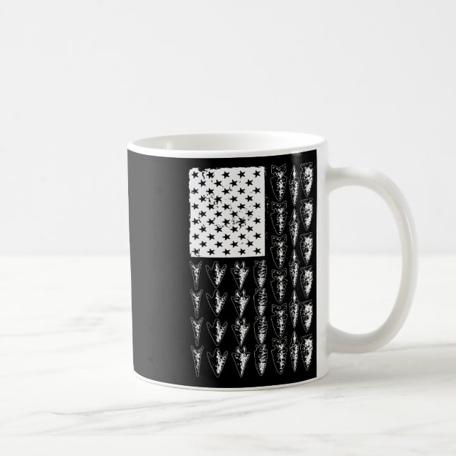 Mug Cool Arrowhead Pour Hommes Femmes Bowhunt Arrow Hu (Droite)
