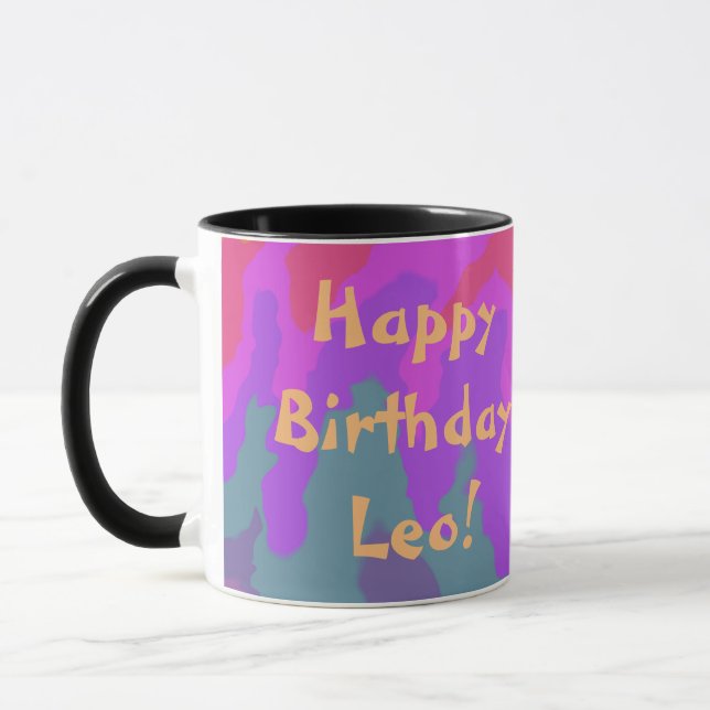 Mug Cool Arty Vibe coloré (Gauche)