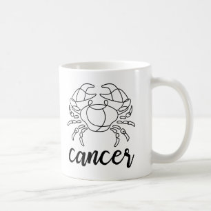 Mug cool astrologique signe de naissance étoile cancer