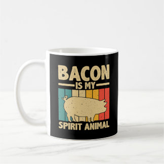 Mug Cool Bacon Hommes Femmes Enfants Bacon Cochon Porc
