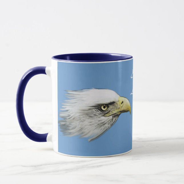 Mug Cool Bald Eagle Wildlife Collection (Gauche)