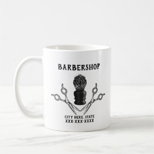 Mug Cool Barbershop Business Swag Barber Scissers