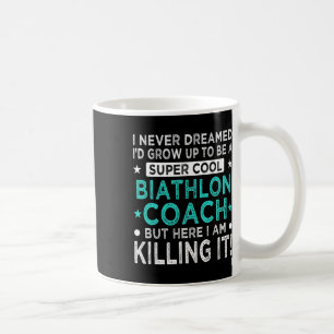 Mug Cool Biathlon Entraîneur Funny Biathlète Humour Hi