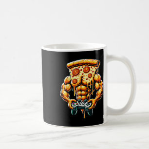 Mug Cool Bodybuilding Gamer Pizza Présente