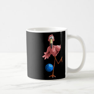 Mug Cool Bowling Flamant rose Drôle Shorbirds Lover Pl