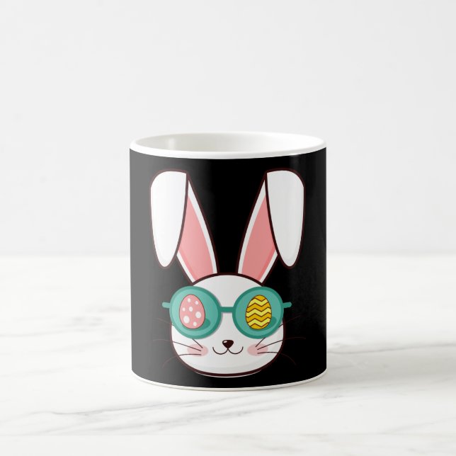 Mug COOL BUNNY Funny Pâques Cadeaux Enfants Chasse aux (Centre)