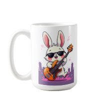 Cool Bunny Rockstar