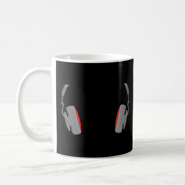 Mug Cool casque simple et classique (Gauche)