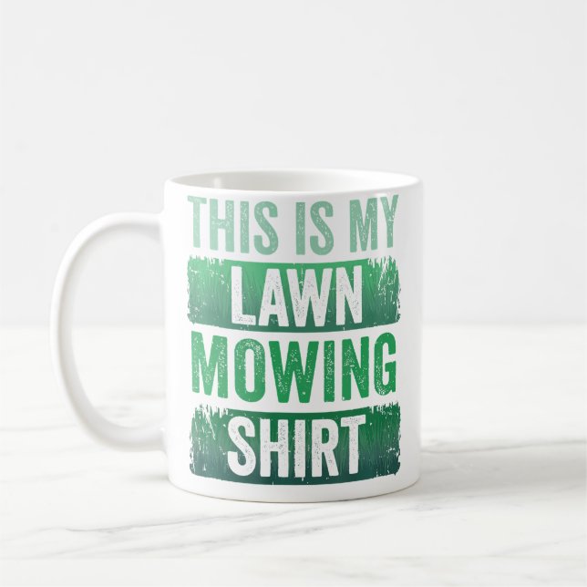 Mug Cool C'est Mon Tondeuse À Gazon Hommes Femmes G (Gauche)