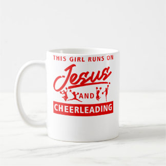 Mug Cool Cheerleader Art For Women Girl Cheerleading J