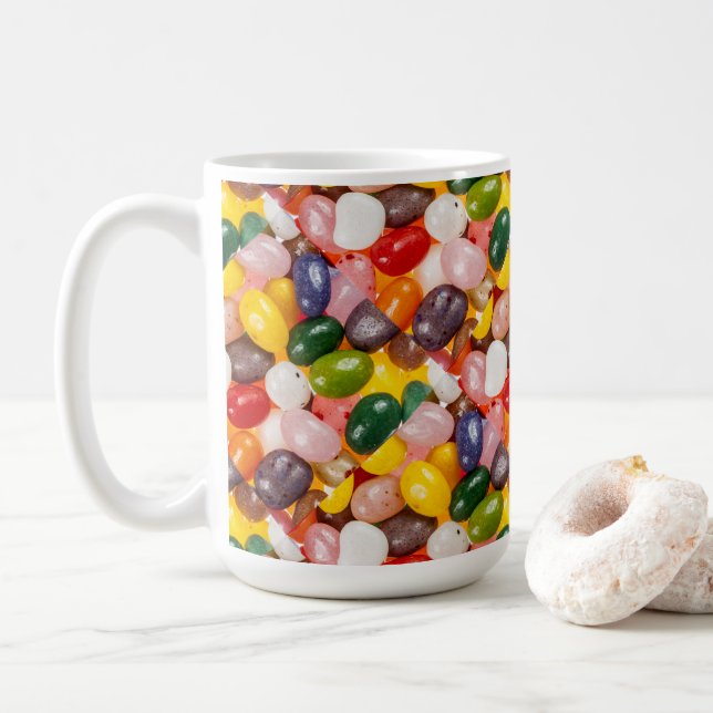 Mug Cool coloré doux fèves de Pâques Jelly Candy (Avec donut)