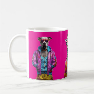 Mug Cool Crew – Animal Squad Colour-Pop Rose Chaud
