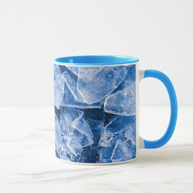Mug Cool de glace bleu (Droite)
