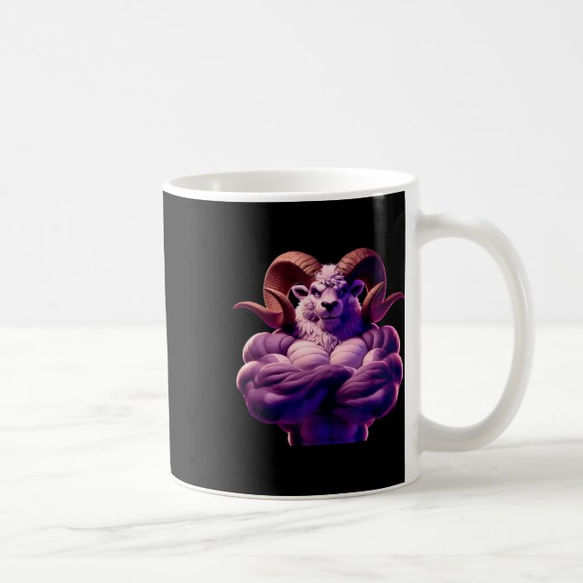 Mug Cool de musculation de soufflante de bélier massiq (Droite)
