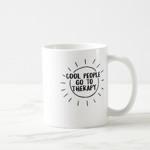 Mug Cool de santé Les gens vont à la thérapie de sensi