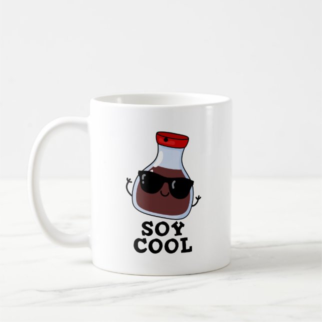 Mug Cool de soja Funny Soy Sauce Pun (Gauche)
