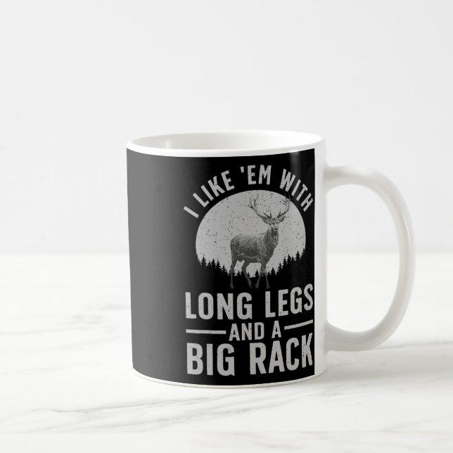 Mug Cool Deer Chasse Art Pour Hommes Femmes Chasse Wil (Droite)