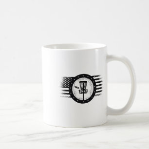 Mug Cool Disque Golf Sport Usa Grunge Drapeau - Disque