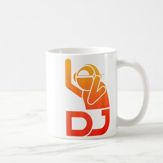 Mug Cool Dj Art Pour Hommes Ados Boys Disc Jockey Musi (Droite)