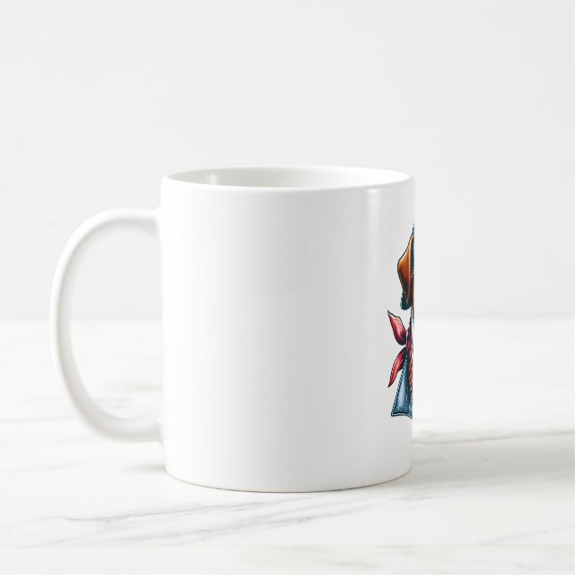 Mug Cool Dogzz un cool Jack Russell Terrier avec sungl (Gauche)