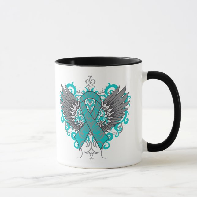 Mug Cool du cancer de l'ovaire (Droite)