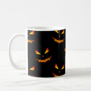 Mug Cool effrayant Jack O'Lantern visage motif d'Hallo