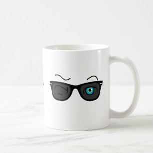 Mug Cool emblématique lavaboS Lunettes de soleil noir