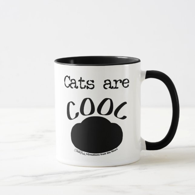 Mug Cool Empreinte de patte (Droite)