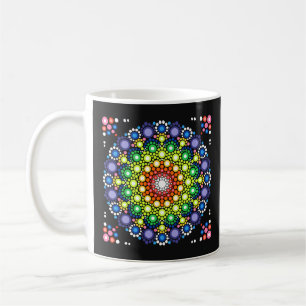 Mug Cool et coloré Mandala motif floral