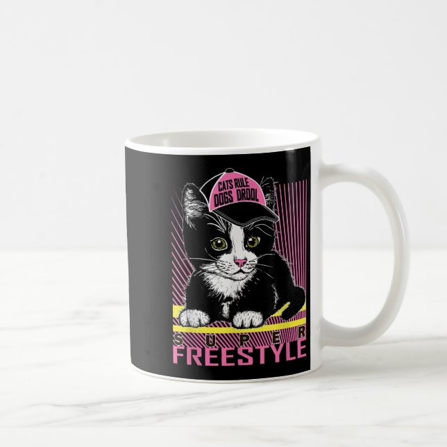 Mug Cool Funny Sarcastic Cats Mèmes Citations Cartoon  (Droite)