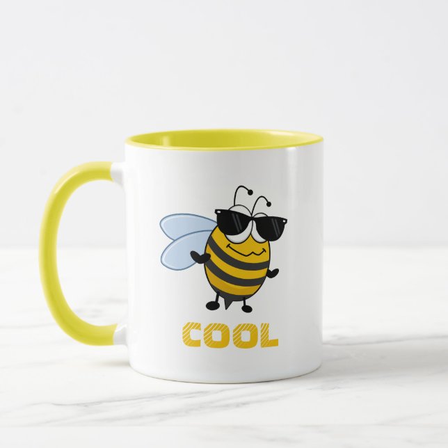 Mug Cool | Funny Tendy Bee personnalisable (Gauche)