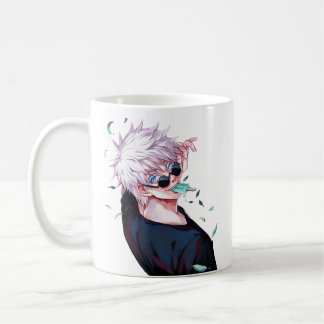 Mug Cool Gojo Satoru with Glasses Mug"
