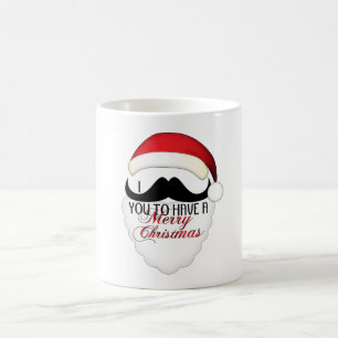Mug Cool Je te moustache pour avoir un Joyeux Noël