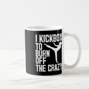 Mug Cool Kickboxer Pour Hommes Femmes Kickboxer Jab Wo