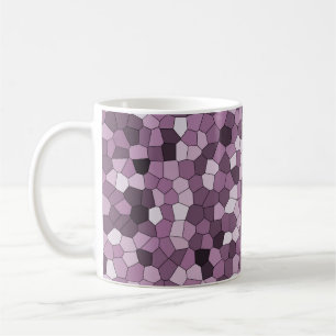 Mug COOL Magenta Purple Motif rose