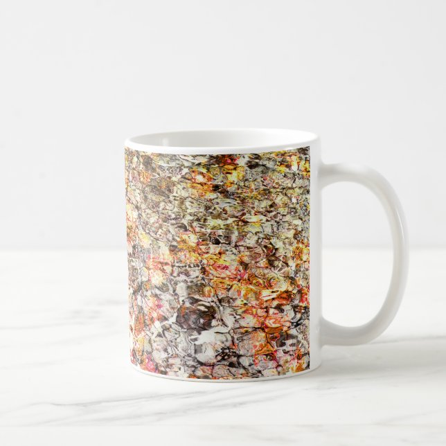Mug Cool, moderne, coloré abstrait arrière - plan (Droite)
