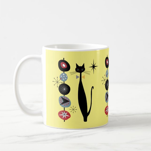 Mug Cool moderne de l'ère rétro atomique du milieu du  (Gauche)