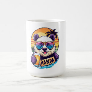 Mug Cool Panda : Retro Summer & Beer Vibes