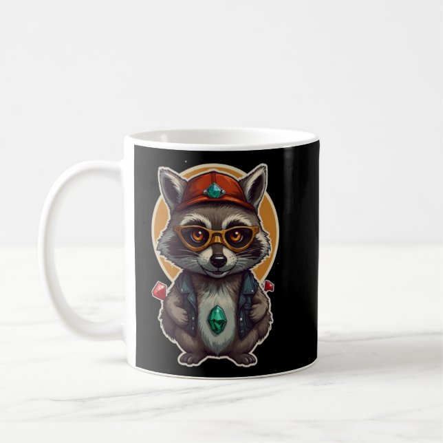 Mug Cool Raccoon Buddy (Gauche)