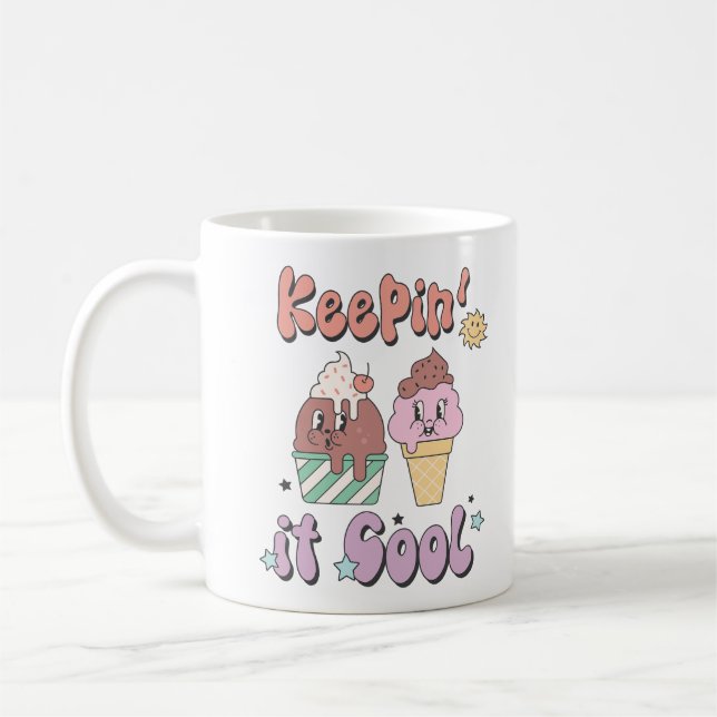 Mug Cool Rétro Été (Gauche)