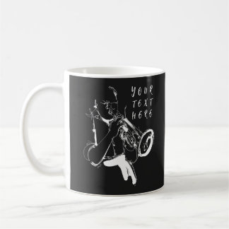 Mug Cool Retro Trumpeter Custom Name (名入れ・カスタム対応)