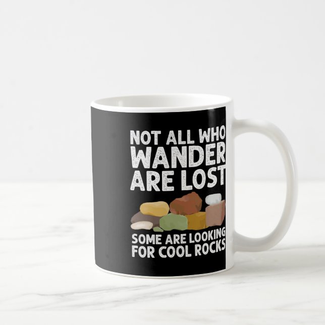 Mug Cool Rock Collector Art Pour Hommes Femmes Géologi (Droite)