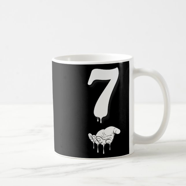 Mug Cool Six Seven 6 7 Mème Costume Slang Gen Alpha Ma (Droite)