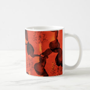 Mug Cool, tendance, unique art numérique de motif de f